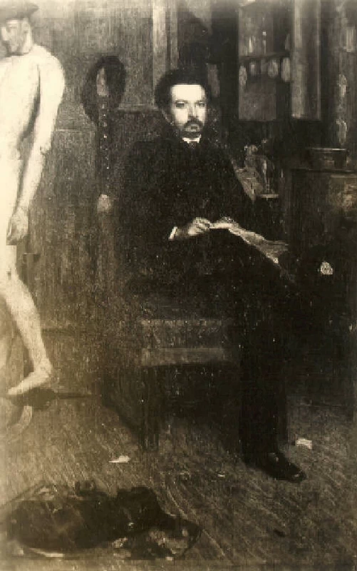 Ritratto di Barabino pittore - Musei Civici di Arte e Storia, Brescia